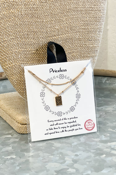 Priceless Necklace - ShopSpoiled