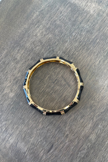 Black and Gold Bangle - ShopSpoiled