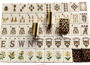 Leopard American Mahjong Tile Set - ShopSpoiled