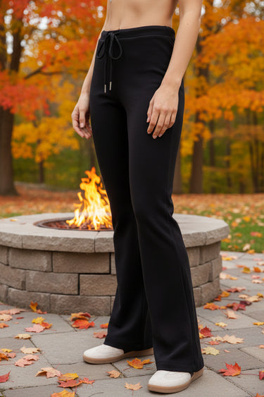 Flare Knit Pants - ShopSpoiled