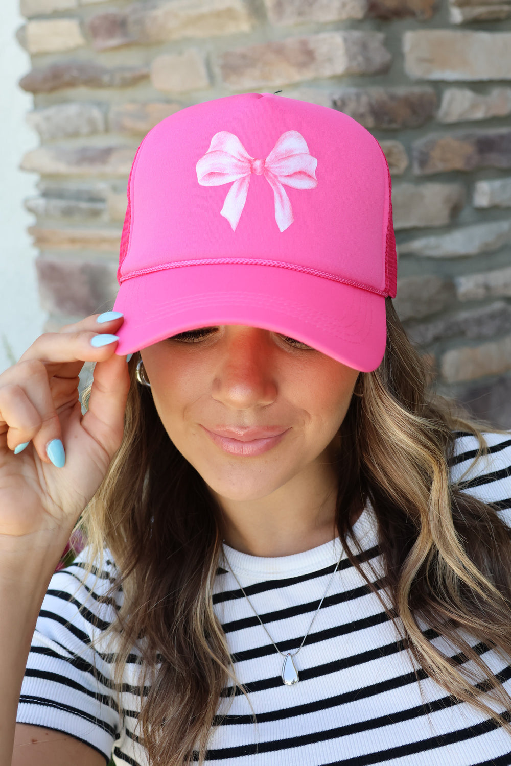 It All About Bows Trucker Hat - ShopSpoiled