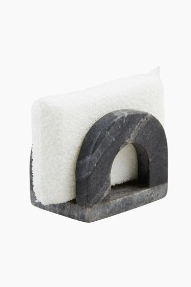 Black Marble Sponge Holder - ShopSpoiled