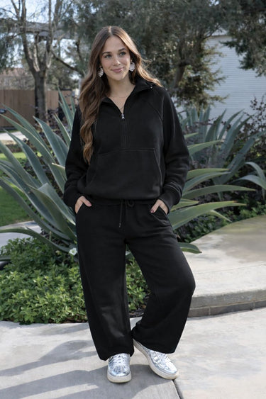 Cozy Does It Quarter Zip Pullover - ShopSpoiled