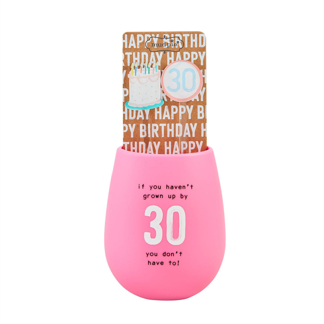 30th Bday Silicone Cup - ShopSpoiled