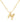Bubble Initial Necklace In Gold - ShopSpoiled