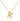 Bubble Initial Necklace In Gold - ShopSpoiled