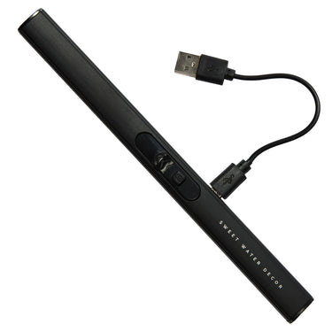 Black Rechargeable Electric Lighter - ShopSpoiled