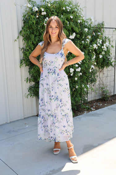 Lovely in Lilac Dress - ShopSpoiled