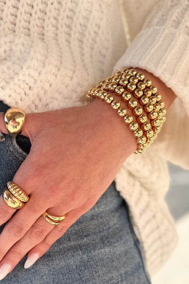 Simple Shine Beaded Bracelets - ShopSpoiled