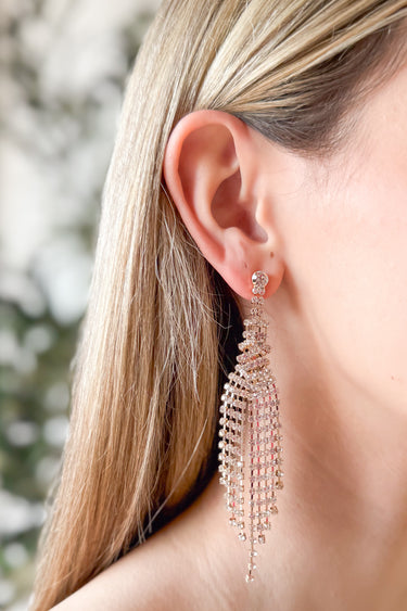 Gilded Glamour Dangle Earring - ShopSpoiled