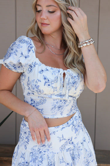 Blushing Blooms Top - ShopSpoiled
