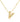 Bubble Initial Necklace In Gold - ShopSpoiled