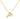 Bubble Initial Necklace In Gold - ShopSpoiled