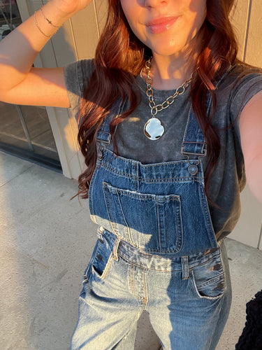 Paige Barrel Overalls - ShopSpoiled
