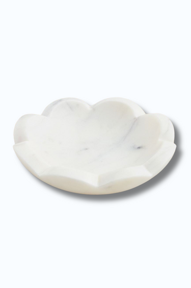 Scallop Marble Dish - ShopSpoiled