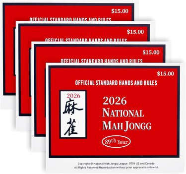 Mahjong Card 2026 - ShopSpoiled