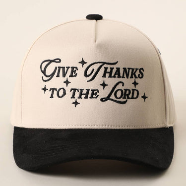 Give Thanks To The Lord Trucker Hat - ShopSpoiled