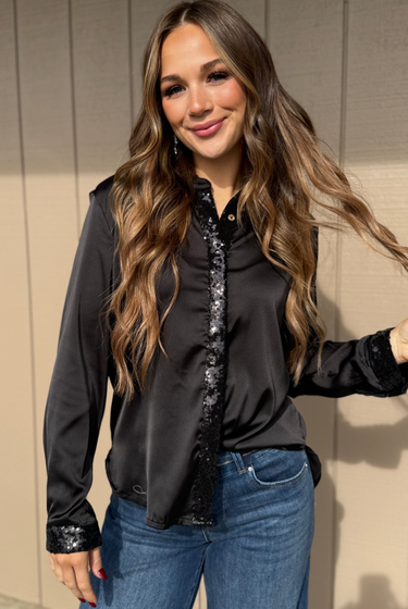All That Glitters Top - ShopSpoiled