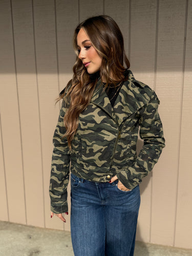 Call of Chic Camo Jacket - ShopSpoiled