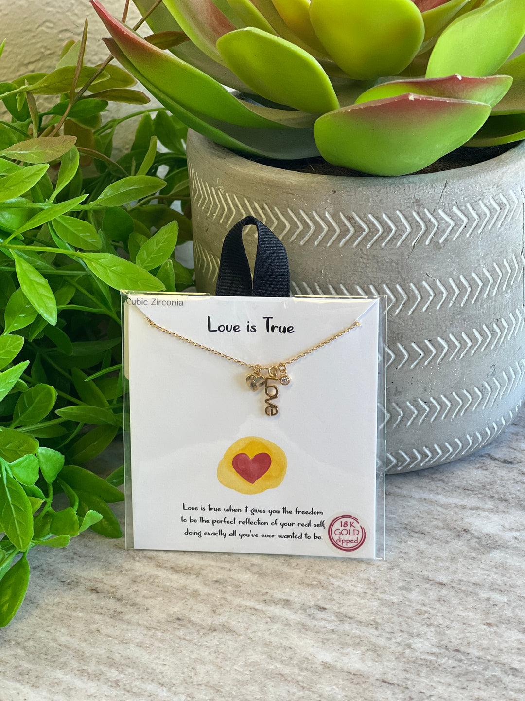 Love is True Necklace - ShopSpoiled