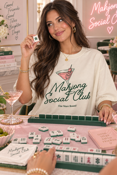 Mahjong social club Tee - ShopSpoiled