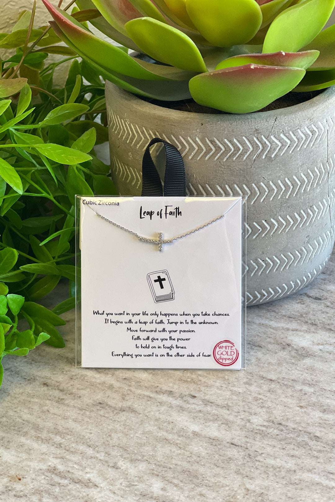 Leap of Faith Necklace - ShopSpoiled