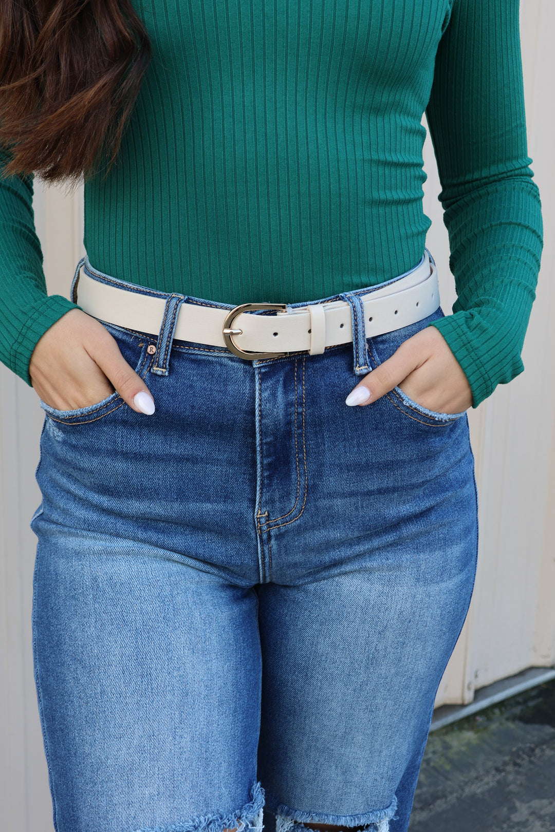 Jackie Belt In Gold - ShopSpoiled