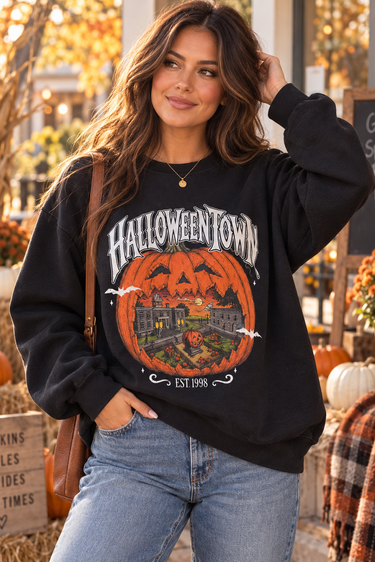 Halloweentown Crew Neck - ShopSpoiled