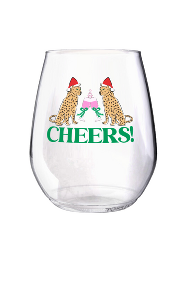 Leopard Toast Shatterproof Wine glass - ShopSpoiled
