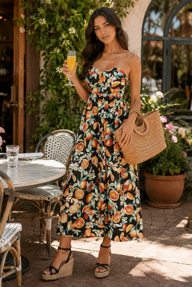 Orange Blossom Dress - ShopSpoiled