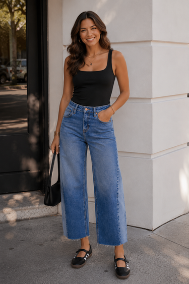 Brynlee Barrel Jeans - ShopSpoiled