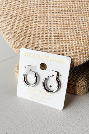 Essential Mini Hoop Earrings - ShopSpoiled
