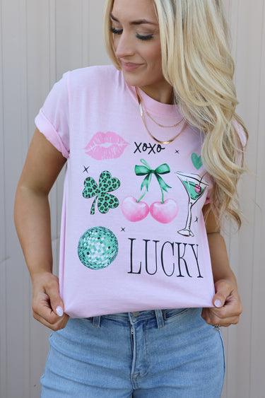 lucky Girl Tee - ShopSpoiled