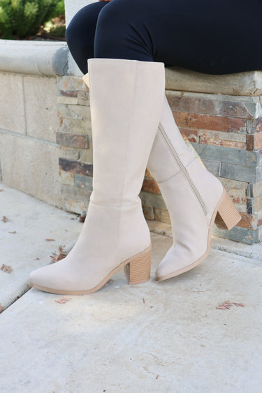 Jane Knee High Boots - ShopSpoiled