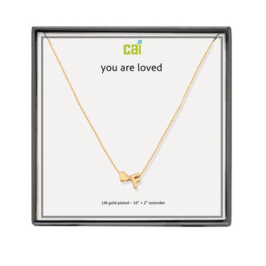CIA 'You Are Loved" Necklace - ShopSpoiled