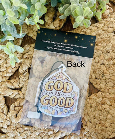 God is Good Air Freshener - ShopSpoiled