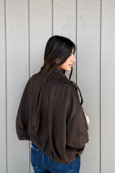 New York Night Suede Jacket - ShopSpoiled
