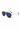 Ivy Luxe - Blue Tangle-Free Round Aviator Sunglasses - ShopSpoiled