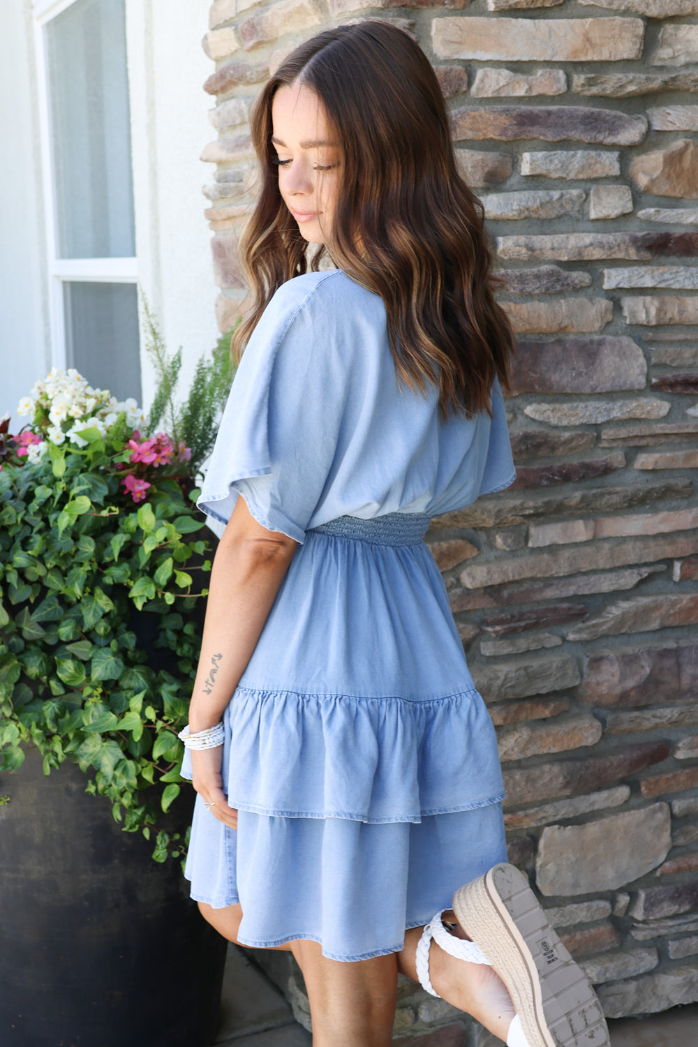 Ruffled Up In Love Dress - ShopSpoiled