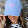 Embroidered Bow Hat - ShopSpoiled