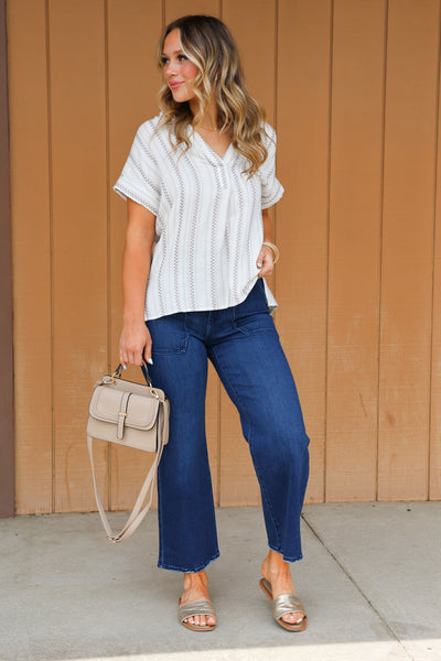 Hayden Wide Leg jeans - ShopSpoiled