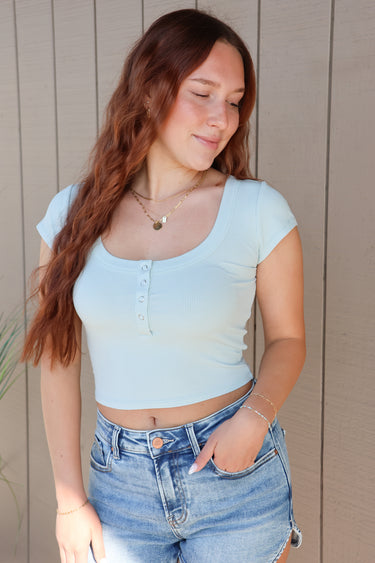 Sunny Days Cropped Top - ShopSpoiled