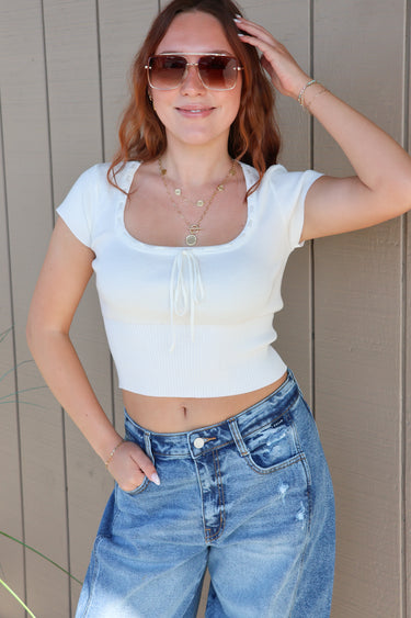 Sweetheart Spring Cropped Top - ShopSpoiled