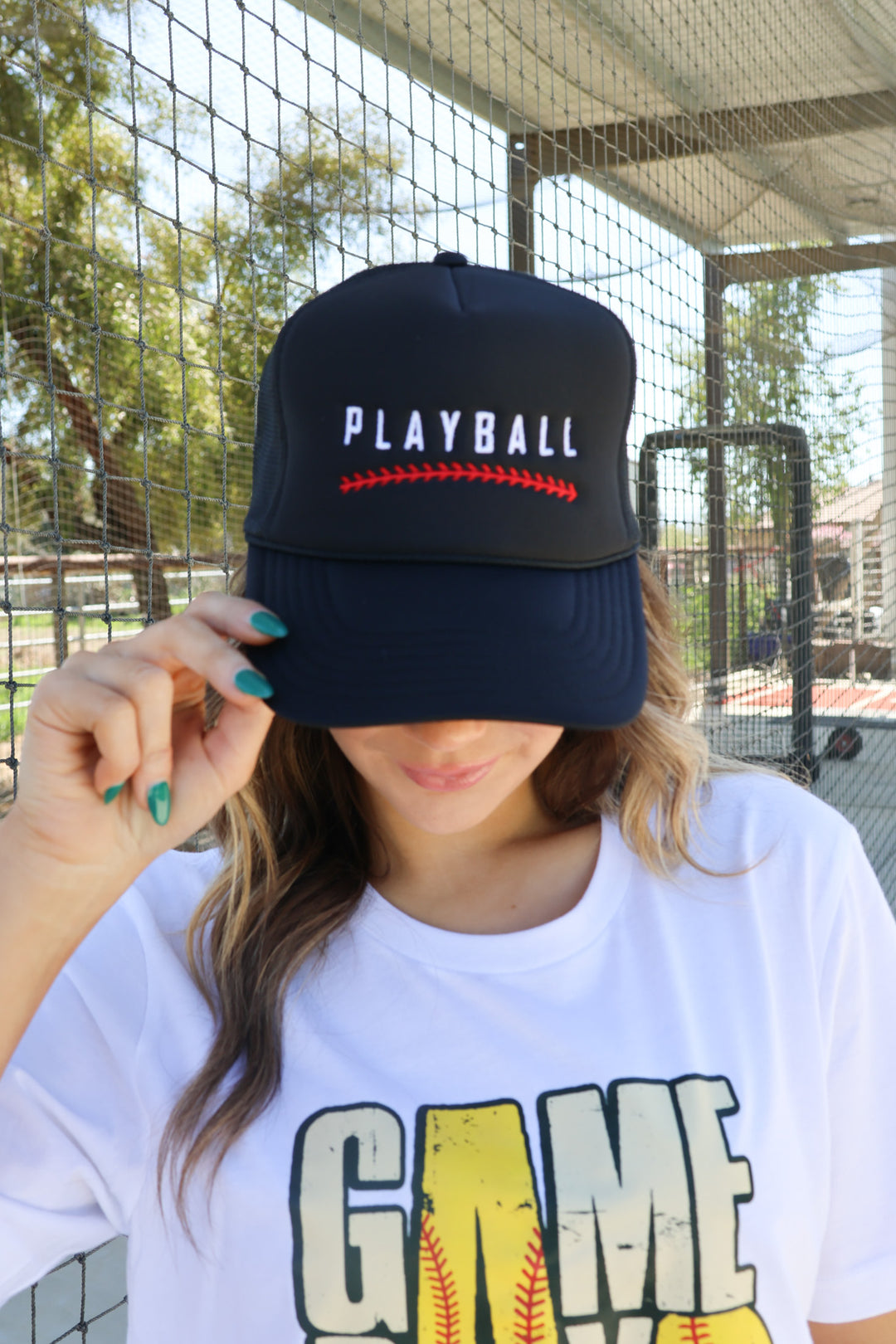 Play Ball Trucker Hat - ShopSpoiled