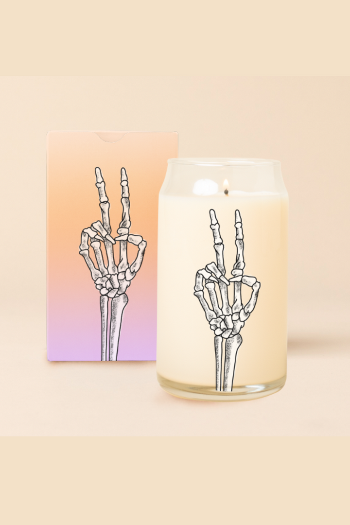 Halloween Candle Can Glass - ShopSpoiled