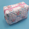 Quilted Floral Pouch - ShopSpoiled