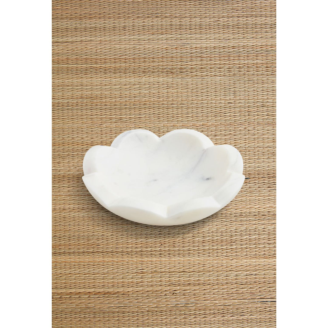 Scallop Marble Dish - ShopSpoiled