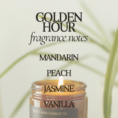 Golden Hour Soy Candle - ShopSpoiled