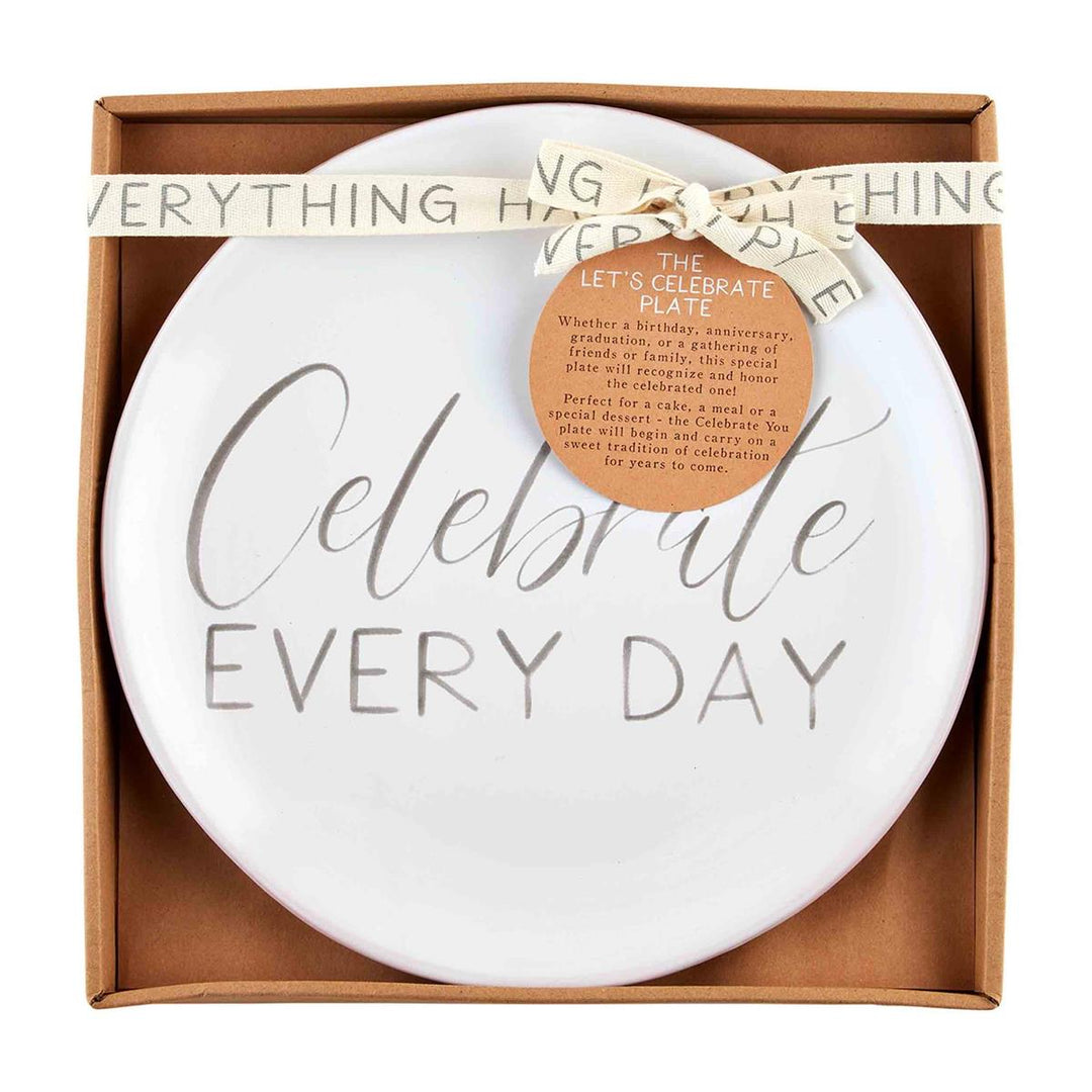 Celebrate Everyday Plate - ShopSpoiled