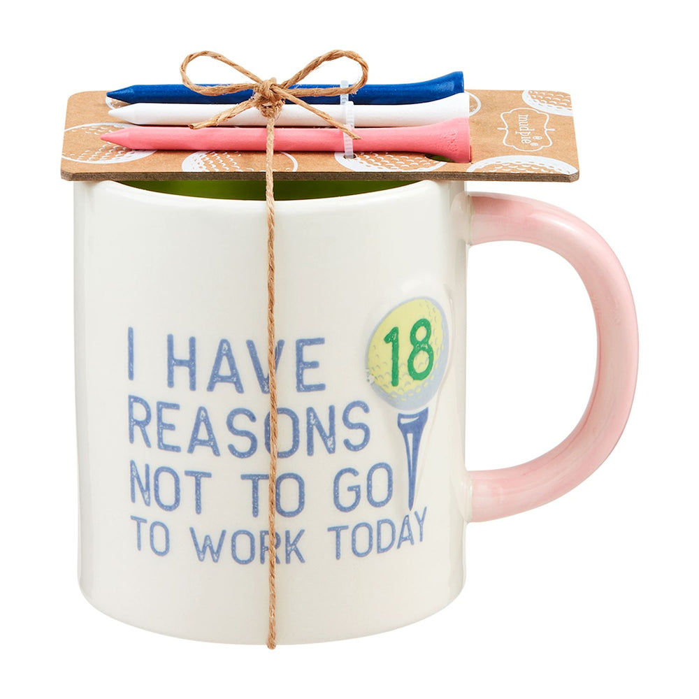 Reasons Golf Coffee Mug - ShopSpoiled